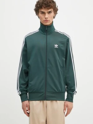 adidas Originals bluza Adicolor Classics Firebird męska kolor zielony z aplikacją IY9892