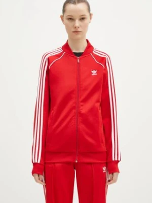 adidas Originals bluza Adicolor Classics SST damska kolor czerwony z aplikacją  IK4032