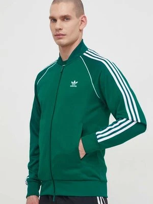 adidas Originals bluza Adicolor Classics SST męska kolor zielony z aplikacją IR9863