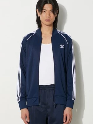 adidas Originals bluza Adicolor Classics SST Track Jacket męska kolor granatowy z aplikacją IR9866