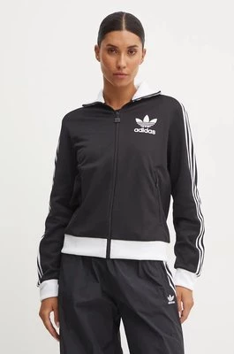 adidas Originals bluza Adicolor damska kolor czarny wzorzysta IW3174