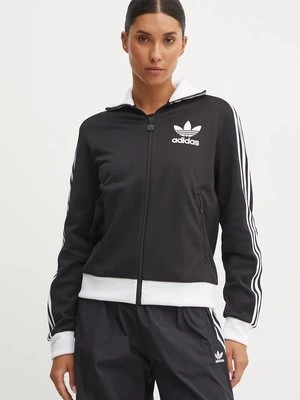 adidas Originals bluza Adicolor damska kolor czarny wzorzysta IW3174