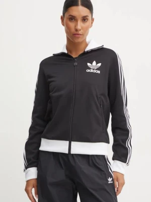 adidas Originals bluza Adicolor damska kolor czarny wzorzysta IW3174