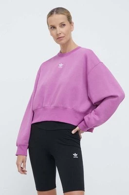 adidas Originals bluza Adicolor Essentials Crew Sweatshirt damska kolor różowy gładka IR5975