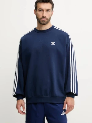 adidas Originals bluza Adicolor męska kolor granatowy z aplikacją JP1063