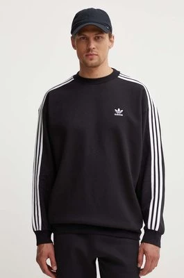 adidas Originals bluza Adicolor Oversized Crew męska kolor czarny z aplikacją IZ1829