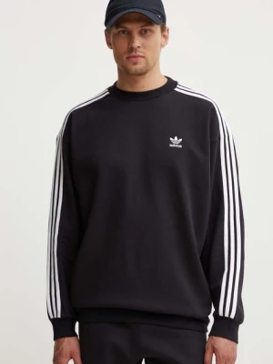 adidas Originals bluza Adicolor Oversized Crew męska kolor czarny z aplikacją IZ1829