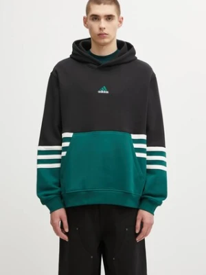 adidas Originals bluza Archive Hoodie męska kolor czarny z kapturem z aplikacją JY2798