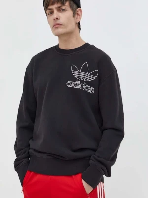 adidas Originals bluza bawełniana czarny