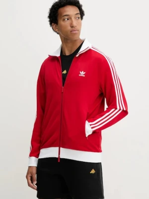 adidas Originals bluza Classic męska kolor czerwony wzorzysta IM4511