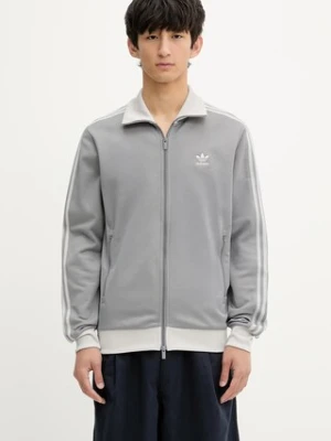 adidas Originals bluza Classic Track Top kolor szary z aplikacją JP1226