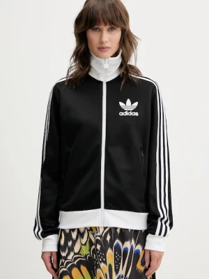 adidas Originals bluza Classic TT damska kolor czarny z nadrukiem HZ3743