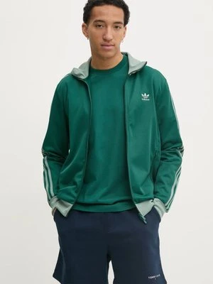 adidas Originals bluza CLASSIC TT męska kolor zielony wzorzysta JP2520