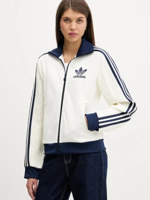 adidas Originals bluza damska kolor beżowy z aplikacją KS7800
