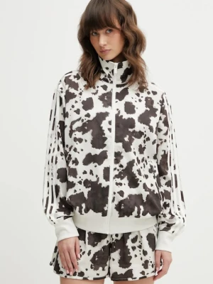 adidas Originals bluza damska kolor brązowy wzorzysta KA2683