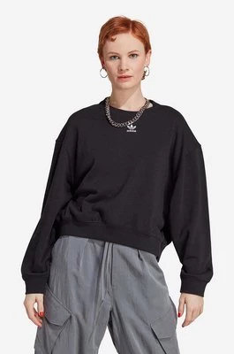 adidas Originals bluza damska kolor czarny gładka IC1824-CZARNY