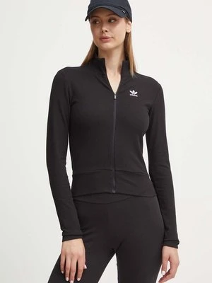 adidas Originals bluza damska kolor czarny gładka IY9685