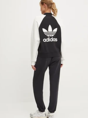 adidas Originals bluza damska kolor czarny wzorzysta IZ2832