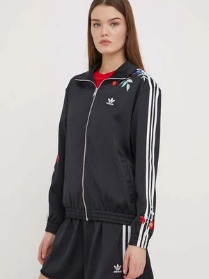 adidas Originals bluza damska kolor czarny z aplikacją IT5376