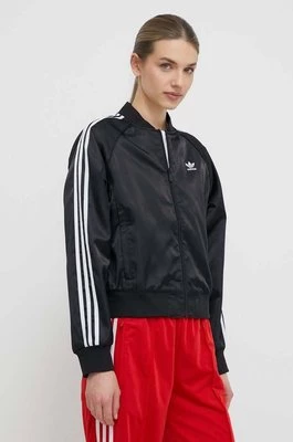 adidas Originals bluza SST Loose damska kolor czarny z aplikacją IU2533