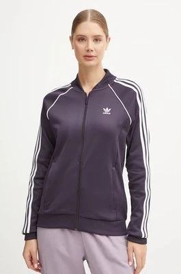 adidas Originals bluza damska kolor fioletowy gładka IY2167