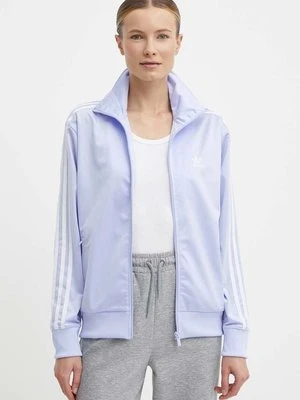 adidas Originals bluza damska kolor fioletowy z aplikacją IP0613