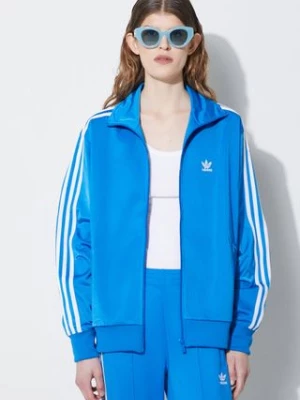 adidas Originals bluza damska kolor niebieski z aplikacją  IP0603