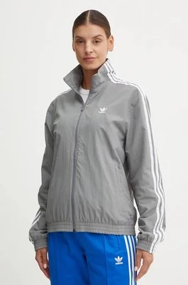 adidas Originals bluza damska kolor szary z aplikacją JD5329