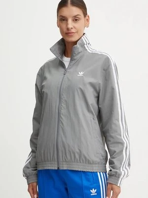 adidas Originals bluza damska kolor szary z aplikacją JD5329