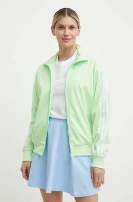 adidas Originals bluza damska kolor zielony z aplikacją IP0614CHEAPER