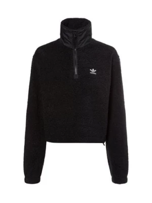 adidas Originals bluza damska - TEDDY HZIP Kobiety czarny jednolity,