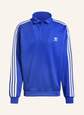 Adidas Originals Bluza Dresowa Typu Troyer blau