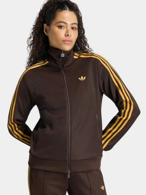 adidas Originals bluza dziecięca z bawełną Beckenbauer brązowy