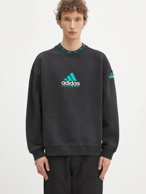 Zdjęcie produktu adidas Originals bluza EQT Wash Crewneck kolor czarny z aplikacją JC8222