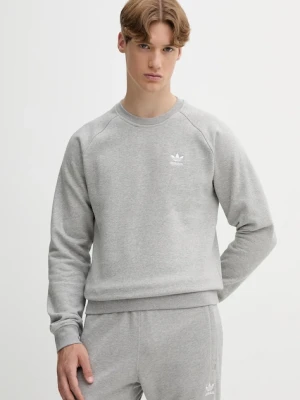 adidas Originals bluza Essentials męska kolor szary melanżowa JY6140