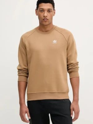 adidas Originals bluza Essentials męska kolor zielony gładka JX2723