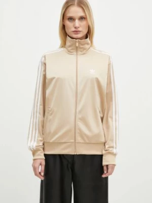 adidas Originals bluza Firebird damska kolor beżowy z aplikacją IZ2758