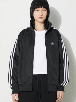 adidas Originals bluza Firebird damska kolor czarny z aplikacją  IT7405