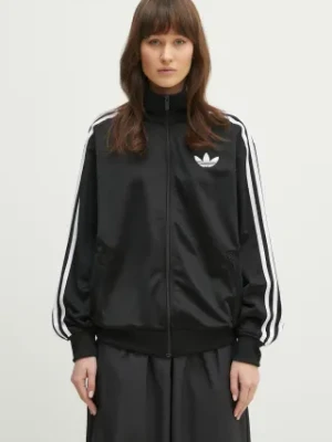 adidas Originals bluza Firebird damska kolor czarny z aplikacją JC8251