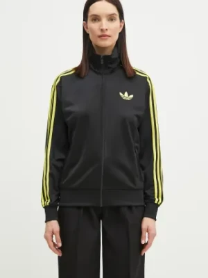 adidas Originals bluza Firebird damska kolor czarny z aplikacją JP2296