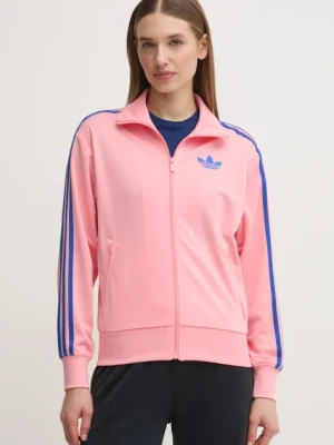 adidas Originals bluza Firebird damska kolor różowy wzorzysta JP2302