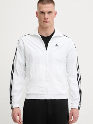 adidas Originals bluza Firebird męska kolor biały wzorzysta JY1328