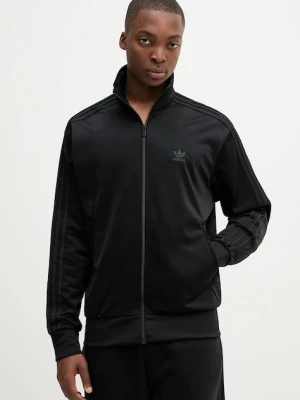 adidas Originals bluza Firebird męska kolor czarny z aplikacją JY1347