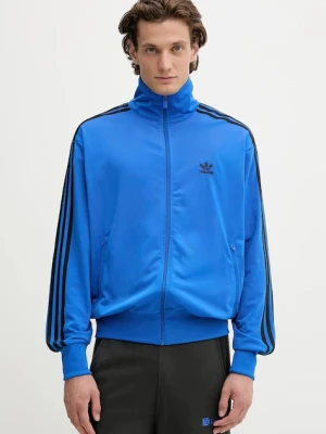 adidas Originals bluza Firebird męska kolor niebieski z aplikacją JY1345