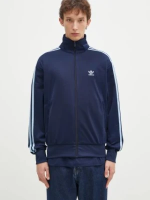 adidas Originals bluza Firebird Tracktop męska kolor granatowy z aplikacją JP2544