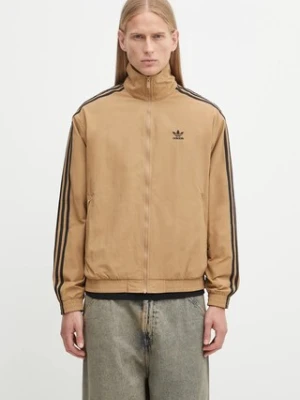 adidas Originals bluza Firebird Tt męska kolor zielony z aplikacją JY1333