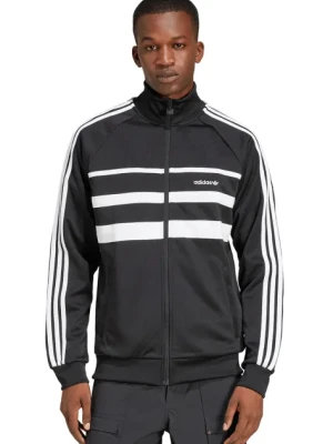 adidas Originals bluza First Tracktop męska kolor czarny z aplikacją JP1046