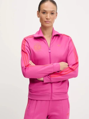 adidas Originals bluza GRFX BB TT damska kolor różowy wzorzysta JW6056