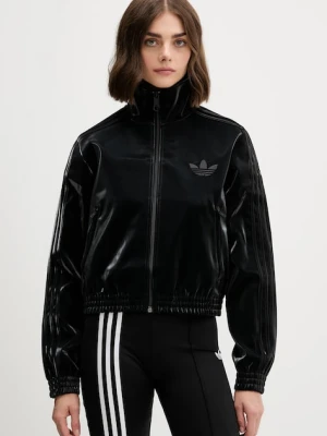 adidas Originals bluza Holiday Tt damska kolor czarny z aplikacją JY2617