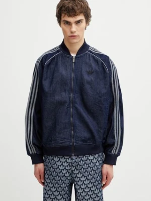 adidas Originals Adicolor loose SST bluza rozpinana jeansowa